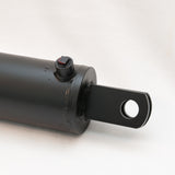 Hydraulic Log-Splitter Cylinder, 4" Bore x 24" Stroke, Clevis-Mount, OEM Replacement