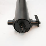 Trunnion Mount (MTD Style) Hydraulic Log Splitter Cylinder 4.5" Bore x 24" Stroke, w/Handle-Mounting Flange