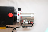 Tool-Tuff Single Acting 12 Volt DC Electro Hydraulic Power Unit w/Remote, Suitable for Dump or Tipper Trailer
