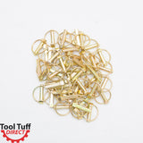 50-Pack! Lynch Pin 7/16" Diameter, 1-1/4" Usable Length