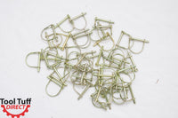 50-Pack! Lock Pin, Round Loop 1/4