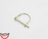 50-Pack! Lock Pin, Round Loop 1/4" Diameter x 1-3/4" Usable Length