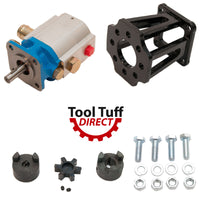 Log Splitter Build Kit:  11 GPM Pump, LO75 Coupler, Pump Mount, Bolts, For Replacement or 