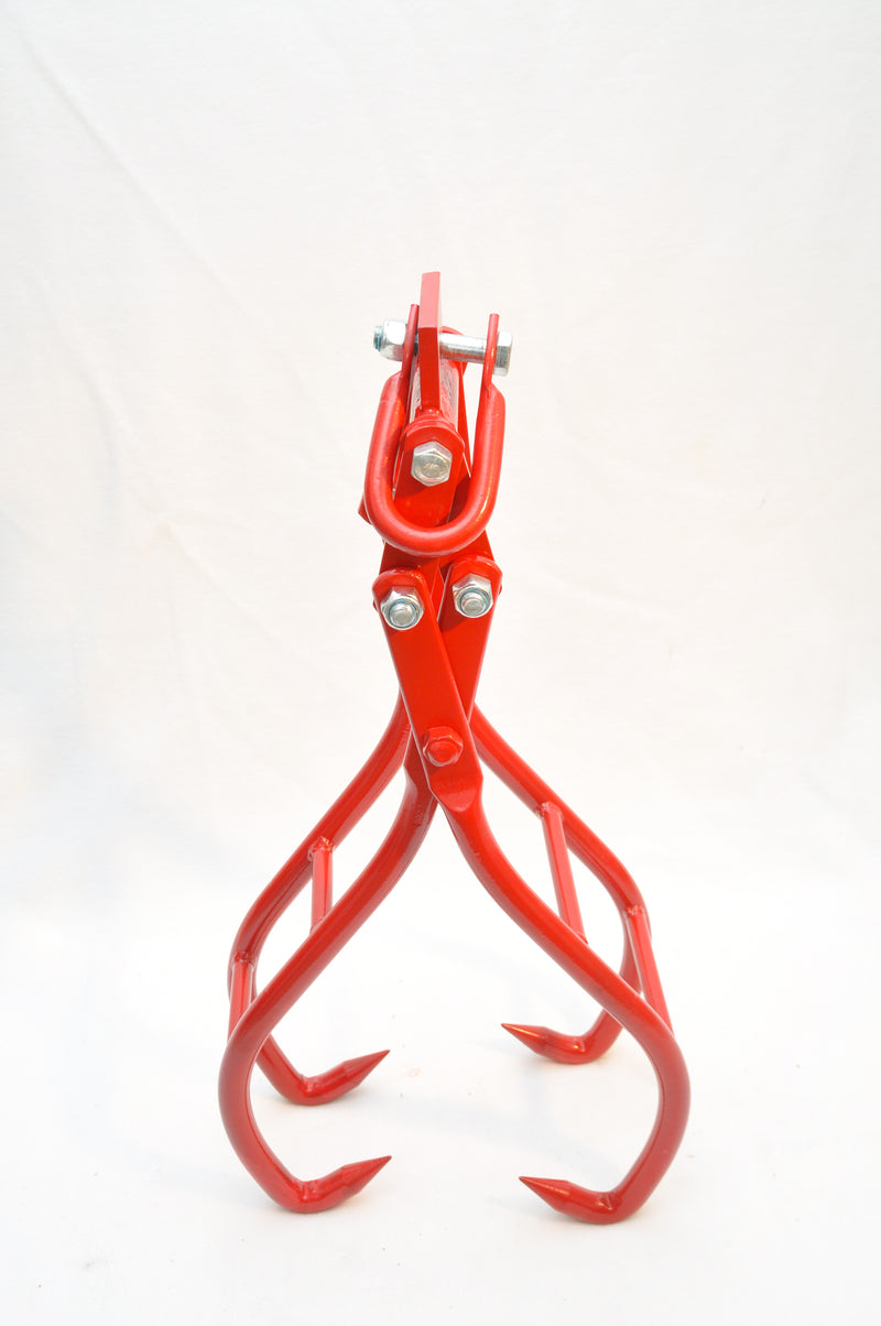 Logging/Skidding Quad-Claw Lifting Tongs, Quad-Claw, 36" Opening