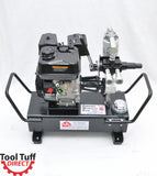 Tool Tuff 5gal, 7gpm, 900psi Gas-Powered Hydraulic Power Unit, Mobile Power Pack Station - Ships UNASSEMBLED