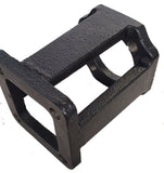 Log Splitter Hydraulic Pump Mount Bracket, 2.5" Square to 2" Square (use w/ 5-7 Hp Engines, 11-13 gpm pumps, LO75)