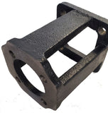 Log Splitter Hydraulic Pump Mount Bracket, 2.5" Square to 2" Square (use w/ 5-7 Hp Engines, 11-13 gpm pumps, LO75)