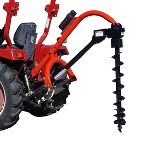 Tool Tuff Model 650 Tractor-Mounted 3-Pt Post Hole Digger W/Optional Auger Combos - Fits all Category 1 Tractors