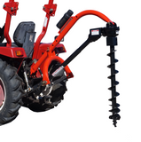 Tool Tuff Model 650 Tractor-Mounted 3-Pt Post Hole Digger W/Optional Auger Combos - Fits all Category 1 Tractors