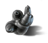 Tool Tuff Rock Auger Replacement Industrial-Duty Rock Auger Tip, 4 Carbide Bullet Teeth